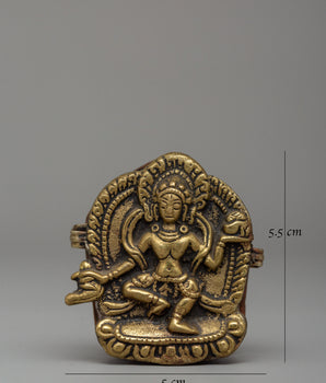 Vajravarahi Ghau Box | Handmade Buddhist Artifact for Blessings & Rituals
