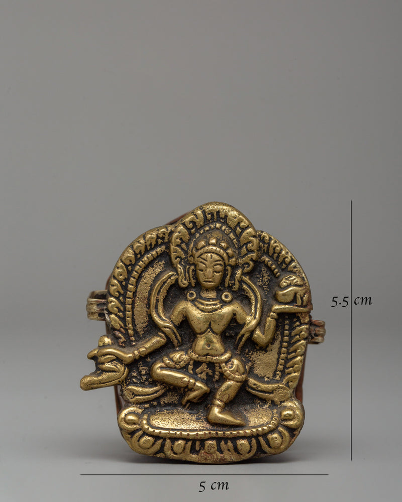 Vajravarahi Ghau Box | Handmade Buddhist Artifact for Blessings & Rituals