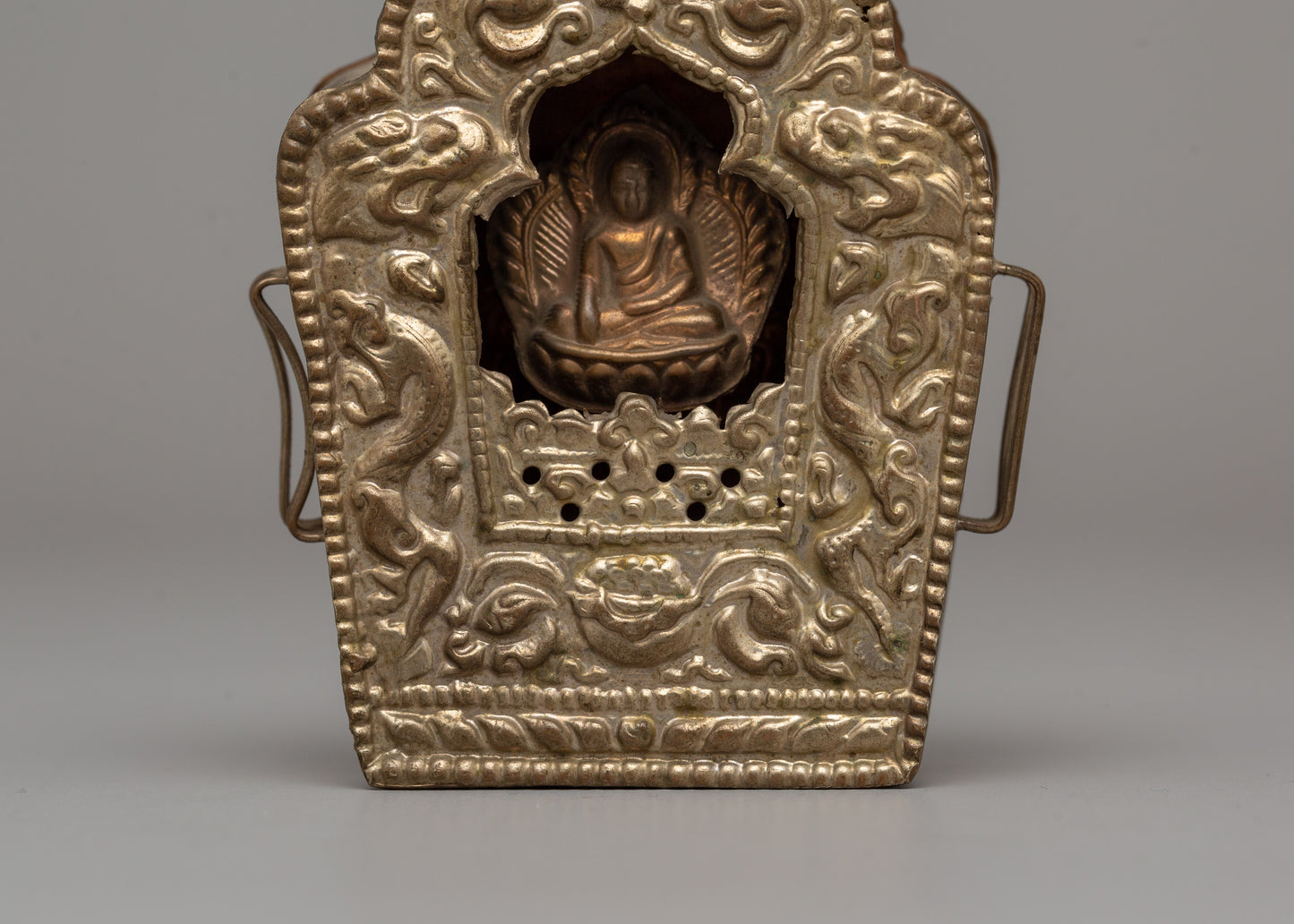 Buddha Ghau Box | Handmade Buddhist Artifact for Spiritual Connection