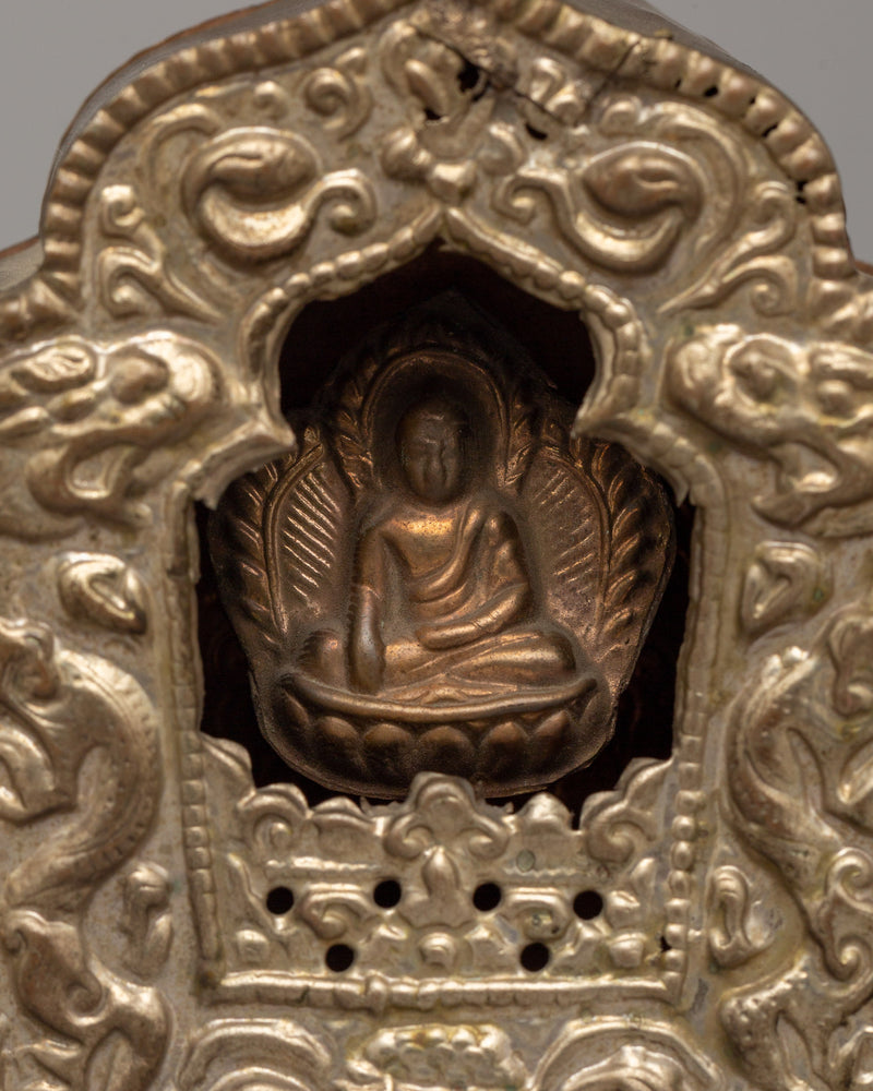 Buddha Ghau Box | Handmade Buddhist Artifact for Spiritual Connection