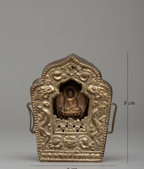 Buddha Ghau Box | Handmade Buddhist Artifact for Spiritual Connection