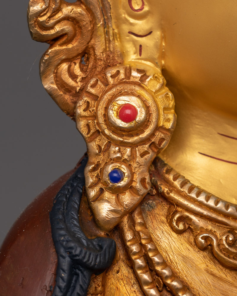 Vajrasattva Vajra and Bell Holder Sculpture | Religious Dharma Decor