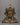 Crowned Buddha Head Statue | Elegant Gold-Plated Buddha Head