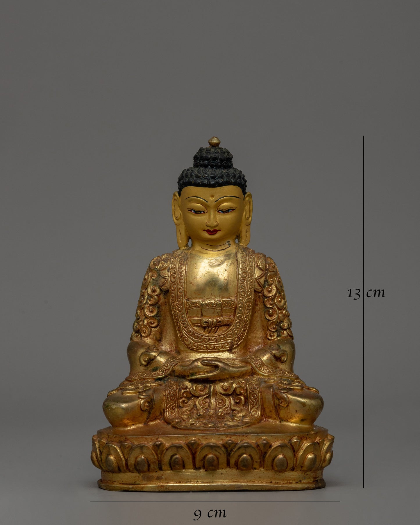 Gold-Plated Amitabha Buddha | Symbol of Enlightenment