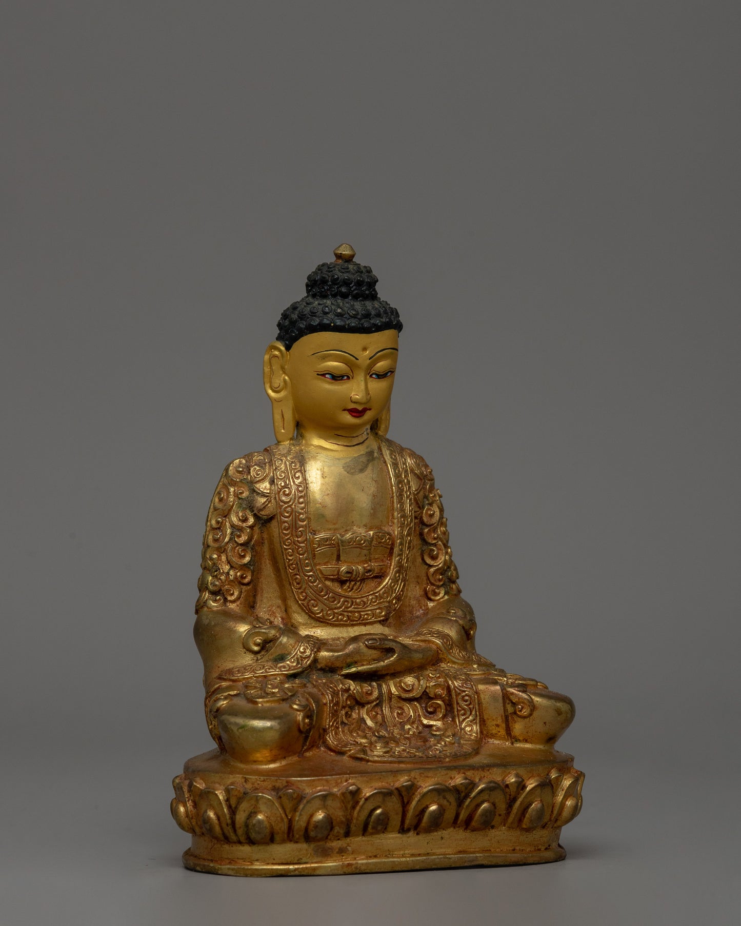 Gold-Plated Amitabha Buddha | Symbol of Enlightenment