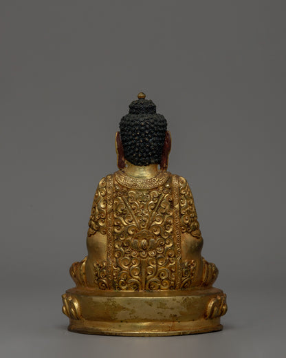 Gold-Plated Amitabha Buddha | Symbol of Enlightenment