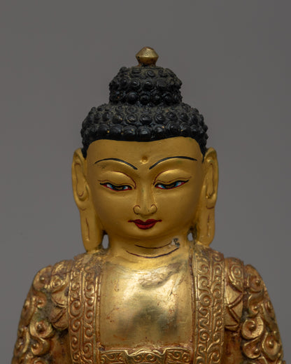 Gold-Plated Amitabha Buddha | Symbol of Enlightenment