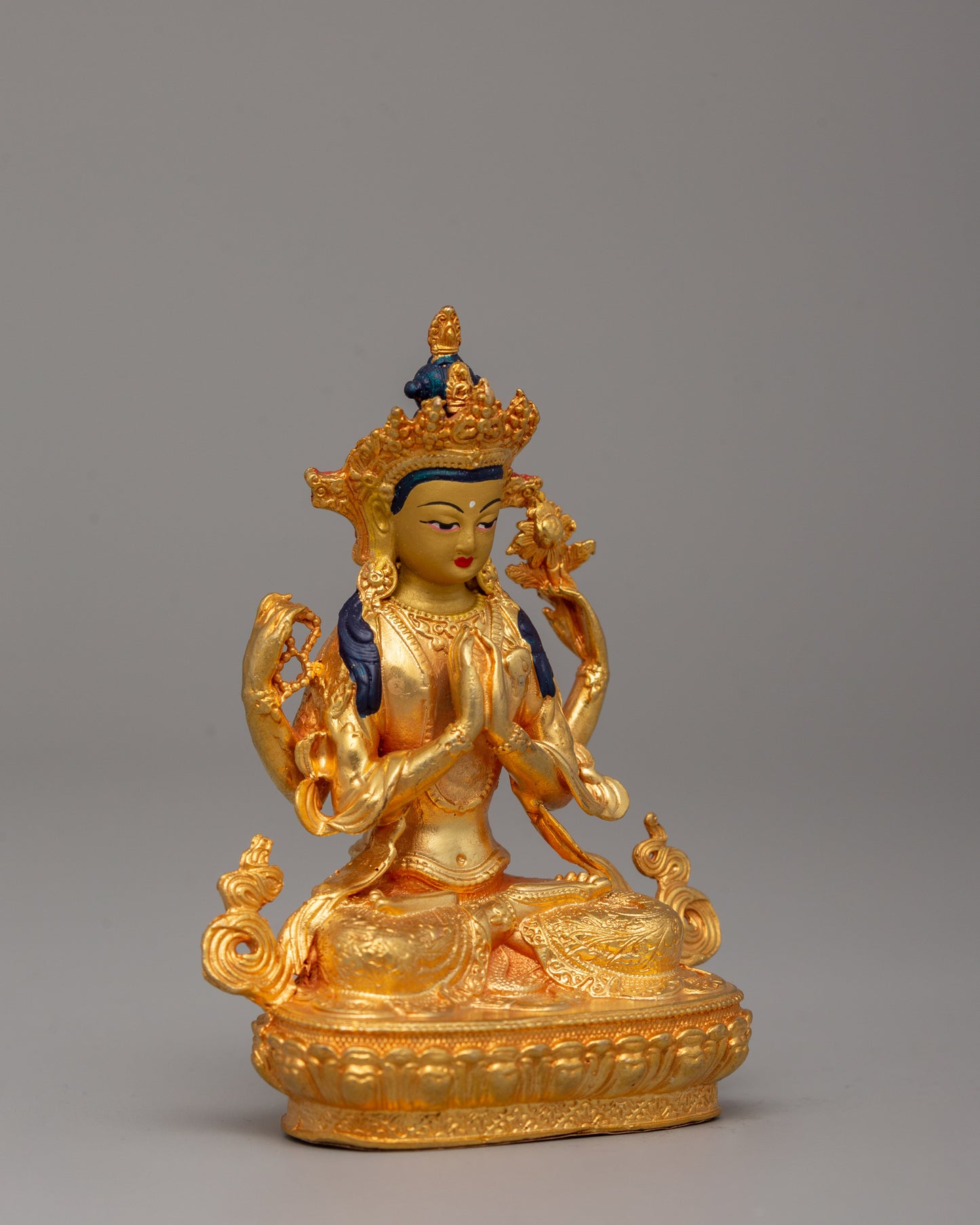 Compassion Deity Chenrezig Statue | Bodhisattva of Mercy