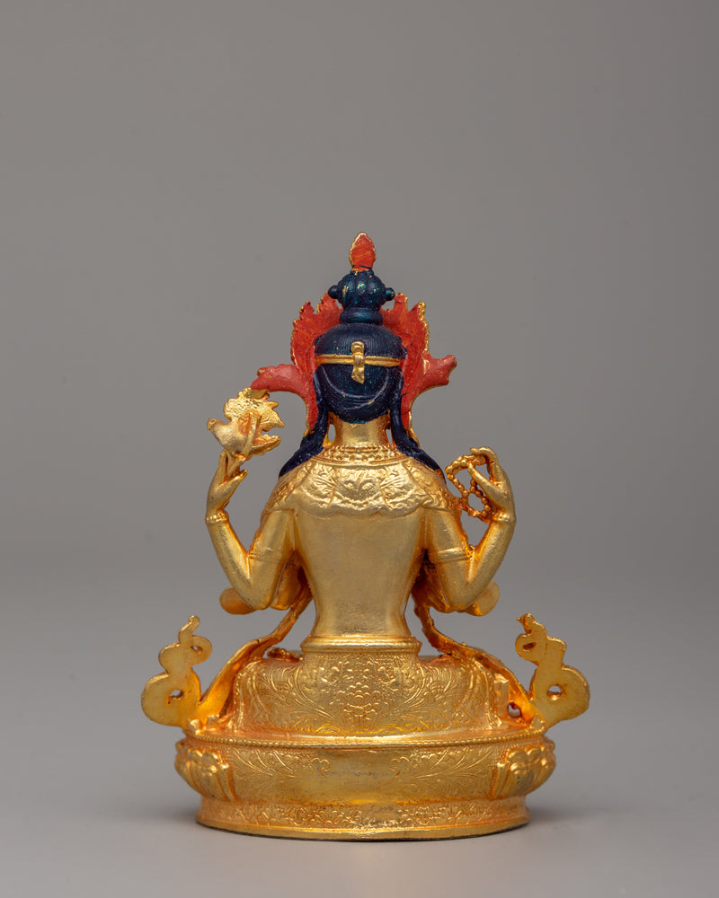 Compassion Deity Chenrezig Statue | Bodhisattva of Mercy