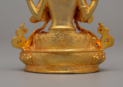 Compassion Deity Chenrezig Statue | Bodhisattva of Mercy