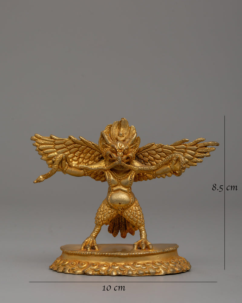 Garuda God of strength Statue for Dharma | 8.5 cm Tall Figurine