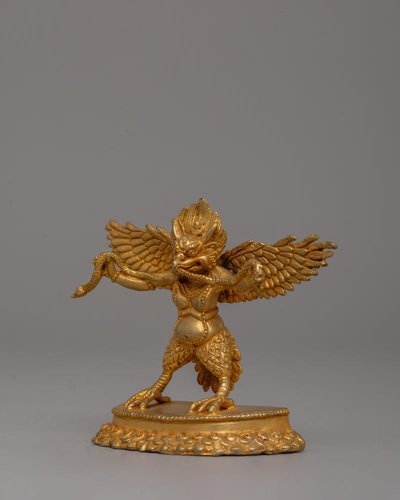 Garuda God of strength Statue for Dharma | 8.5 cm Tall Figurine