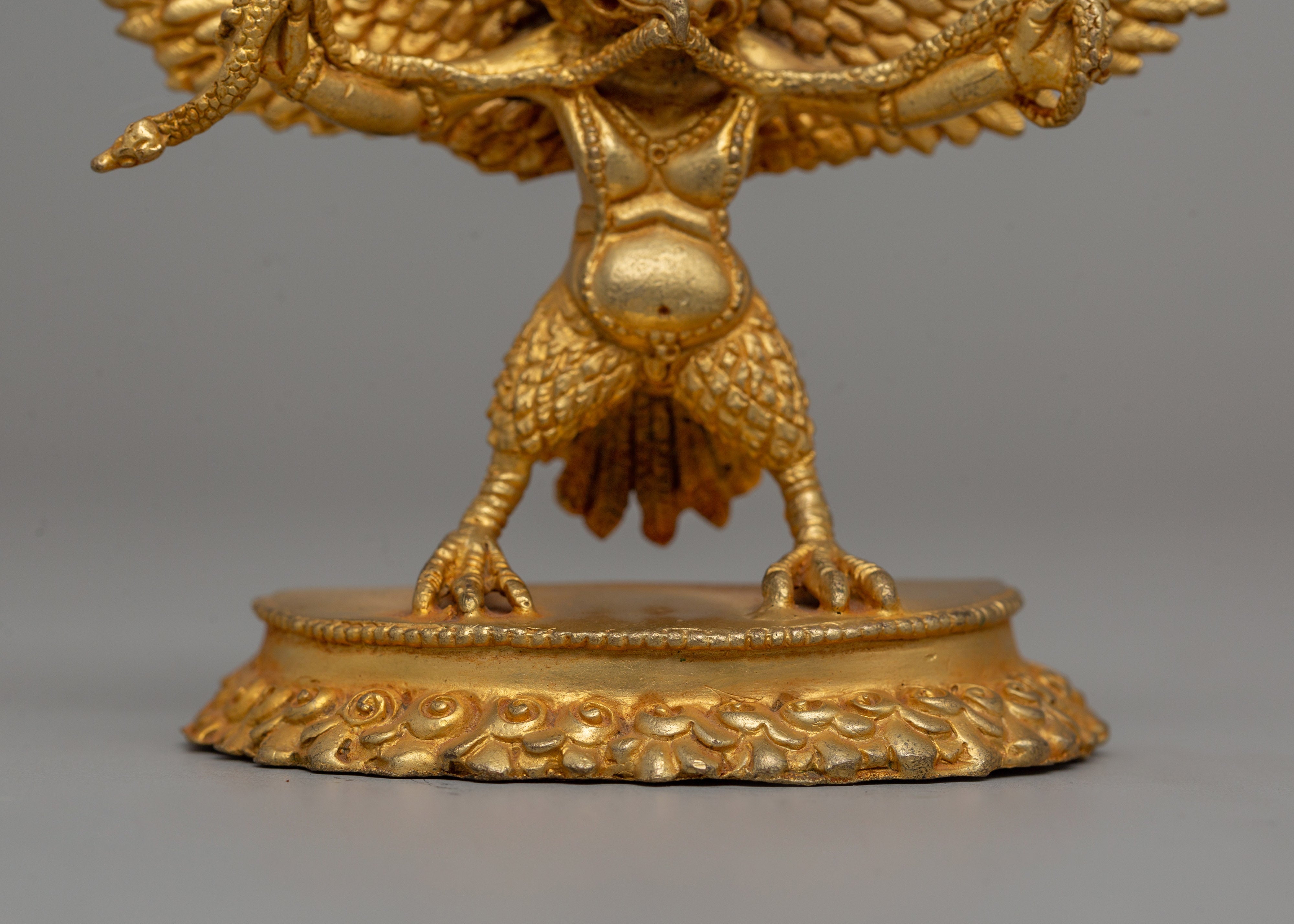 Garuda God of strength Statue for Dharma | 8.5 cm Tall Figurine
