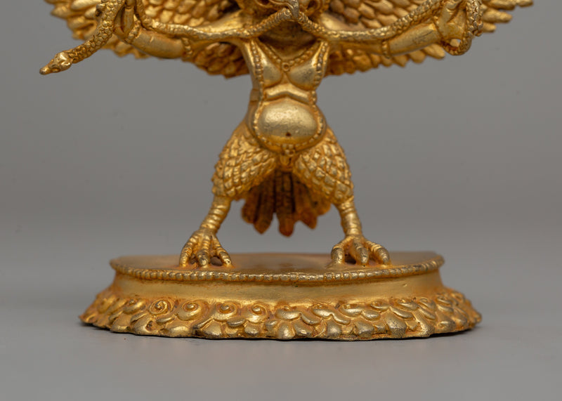 Garuda God of strength Statue for Dharma | 8.5 cm Tall Figurine