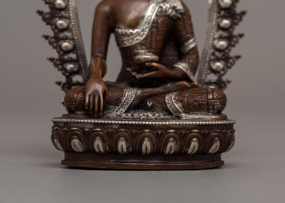 Shakyamuni Buddha Enlightened Figurine | Symbol of Knowledge and Wisdom