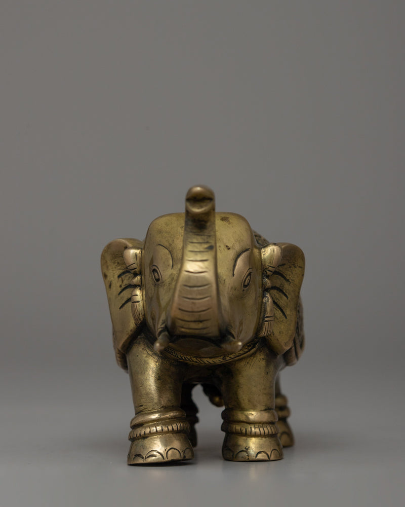 Pair of Bronze Elephant Statue | Animal Statues for Symbolic Decor