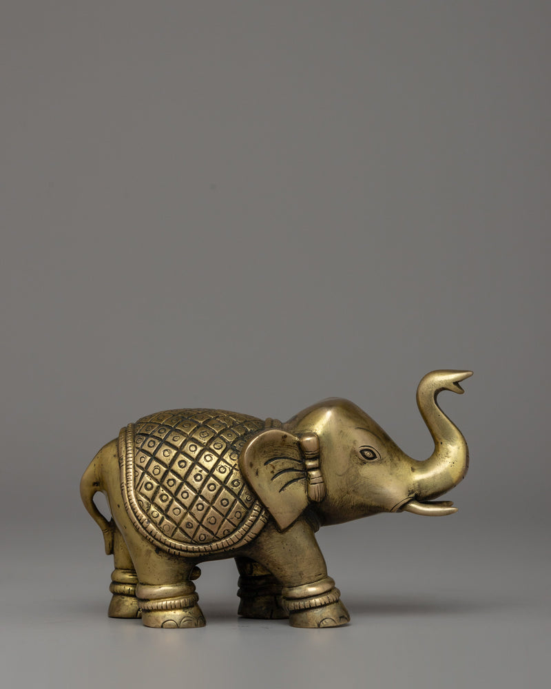 Pair of Bronze Elephant Statue | Animal Statues for Symbolic Decor