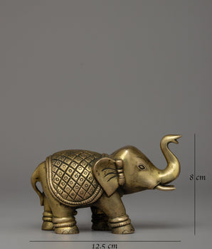 Pair of Bronze Elephant Statue | Animal Statues for Symbolic Decor