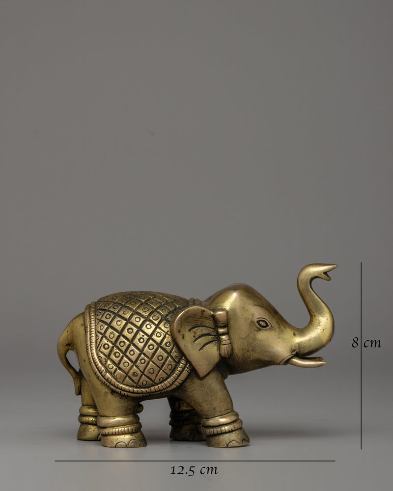 Pair of Bronze Elephant Statue | Animal Statues for Symbolic Decor