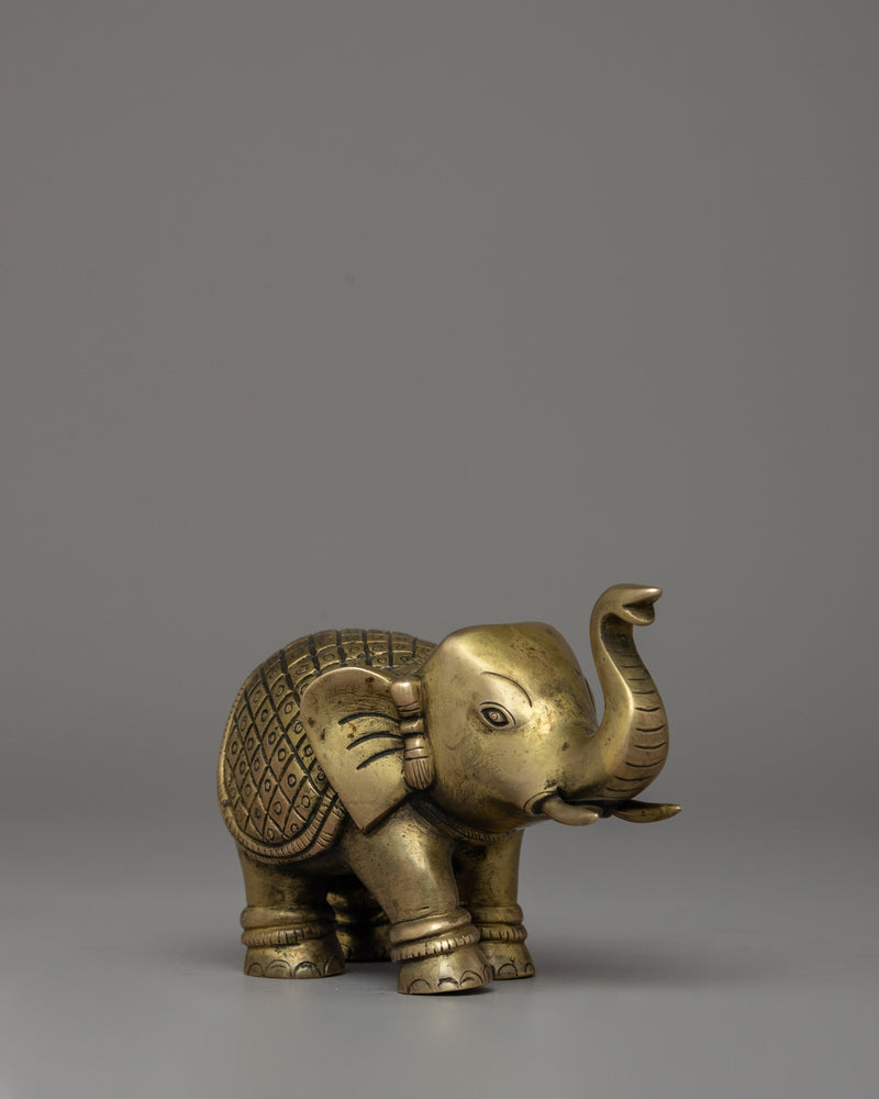 Pair of Bronze Elephant Statue | Animal Statues for Symbolic Decor