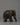 Small Bronze Elephant Statue | Handmade Decorative Statue for Desk or Shelf