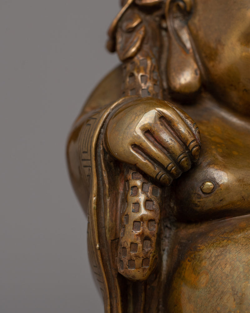 Standing Laughing Buddha Statue | Symbol of Good Fortune, Prosperity, and Joy