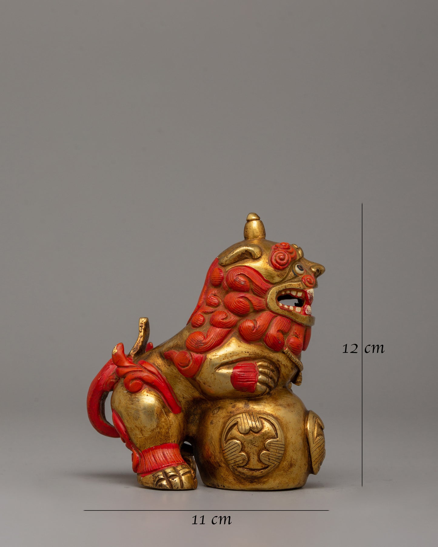 Handicrafted Foo Dog Lion | Buddhist Sacred Decor