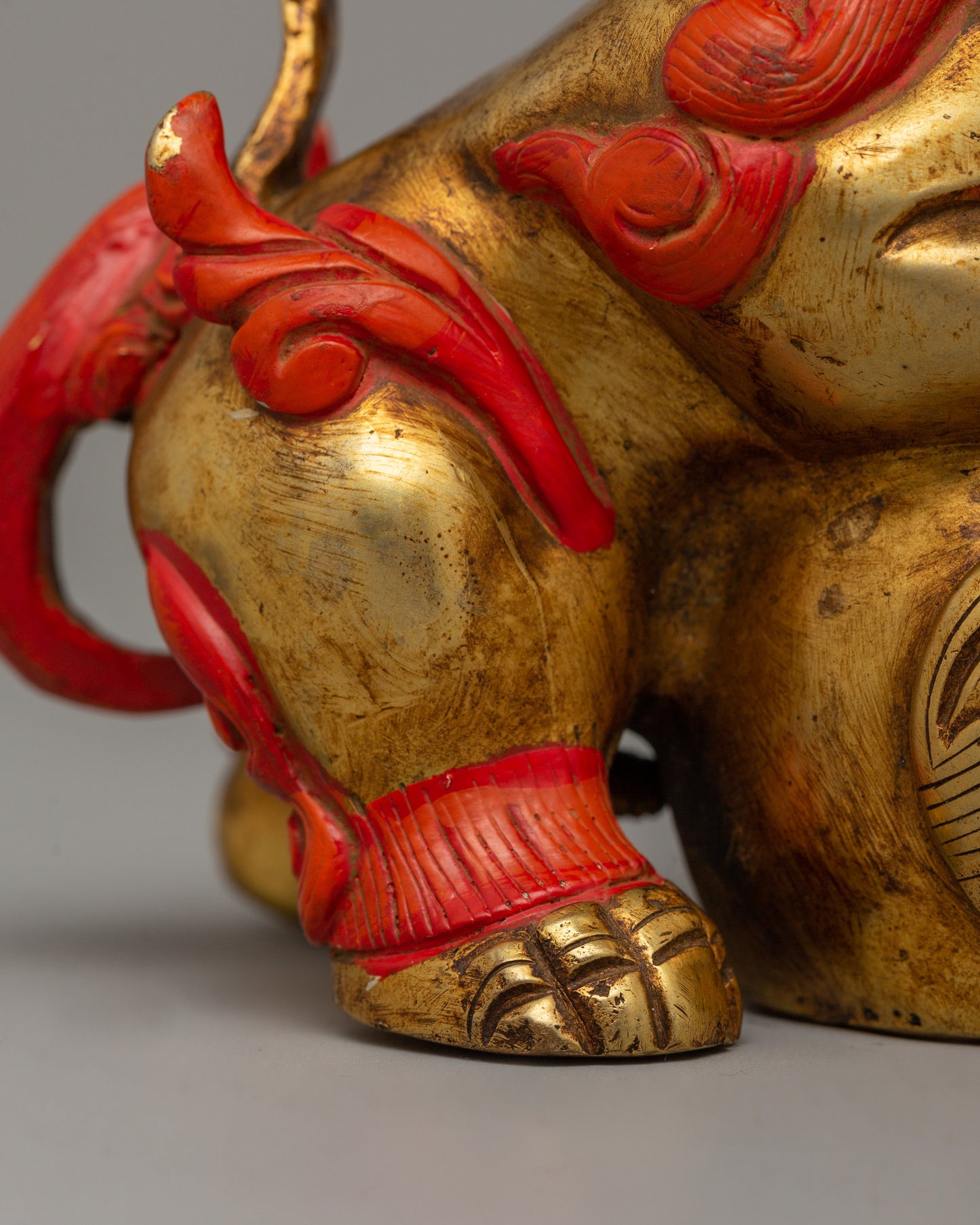 Handicrafted Foo Dog Lion | Buddhist Sacred Decor