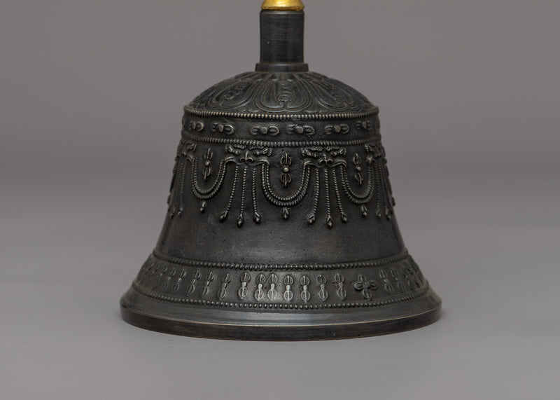 Bell and Vajra Sacred Items for Altar | Religious Dharma Artwork