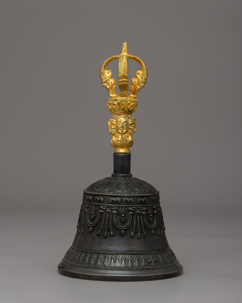 Bell and Vajra Sacred Items for Altar | Religious Dharma Artwork