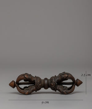 Copper Vajra Ritual Tool | Spiritual Protection Symbol