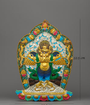 Tibetan Garuda Wall Hanging | Spiritual Home Decor