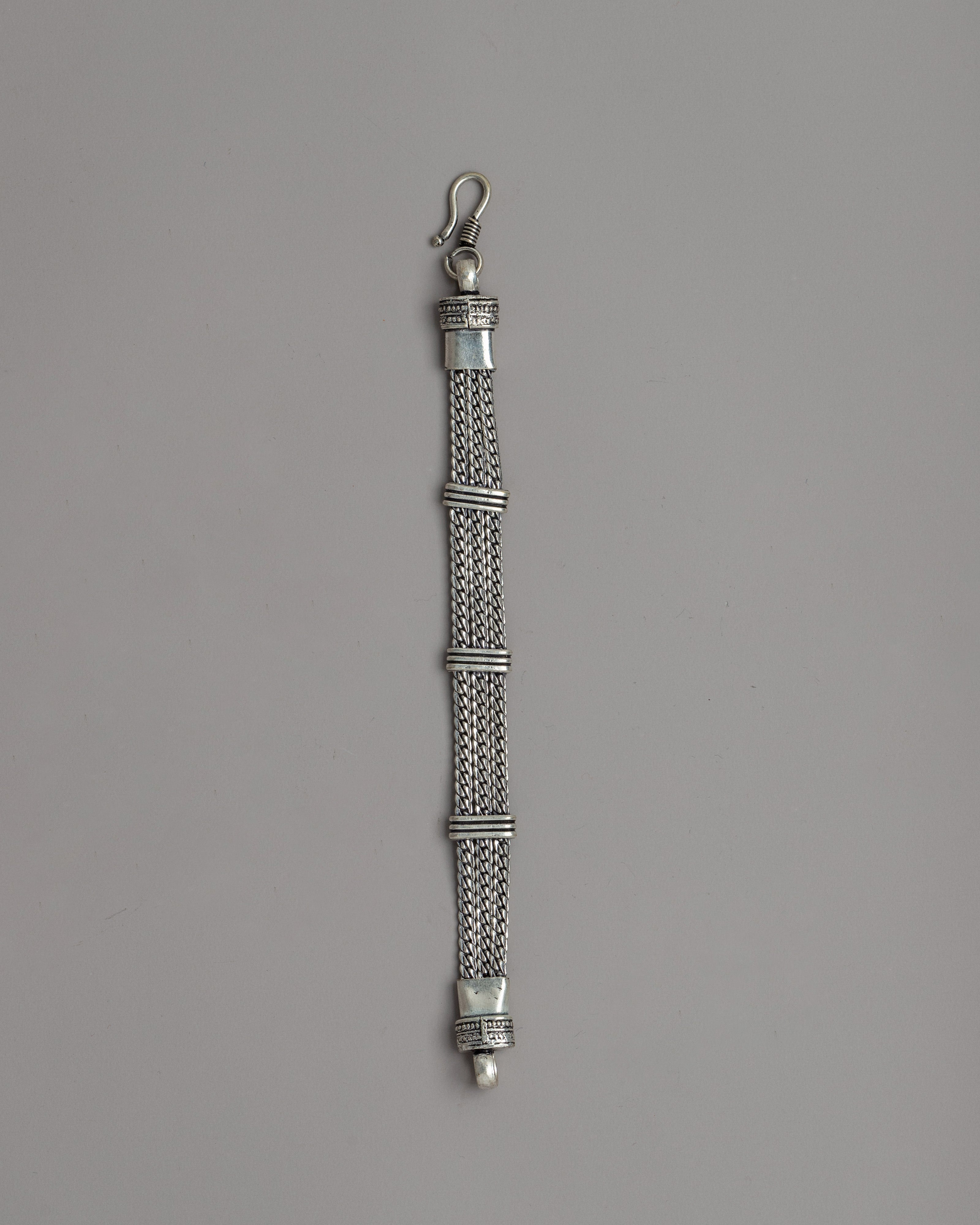Beautiful White Metal Bracelet | Timeless Symbol of Artistry