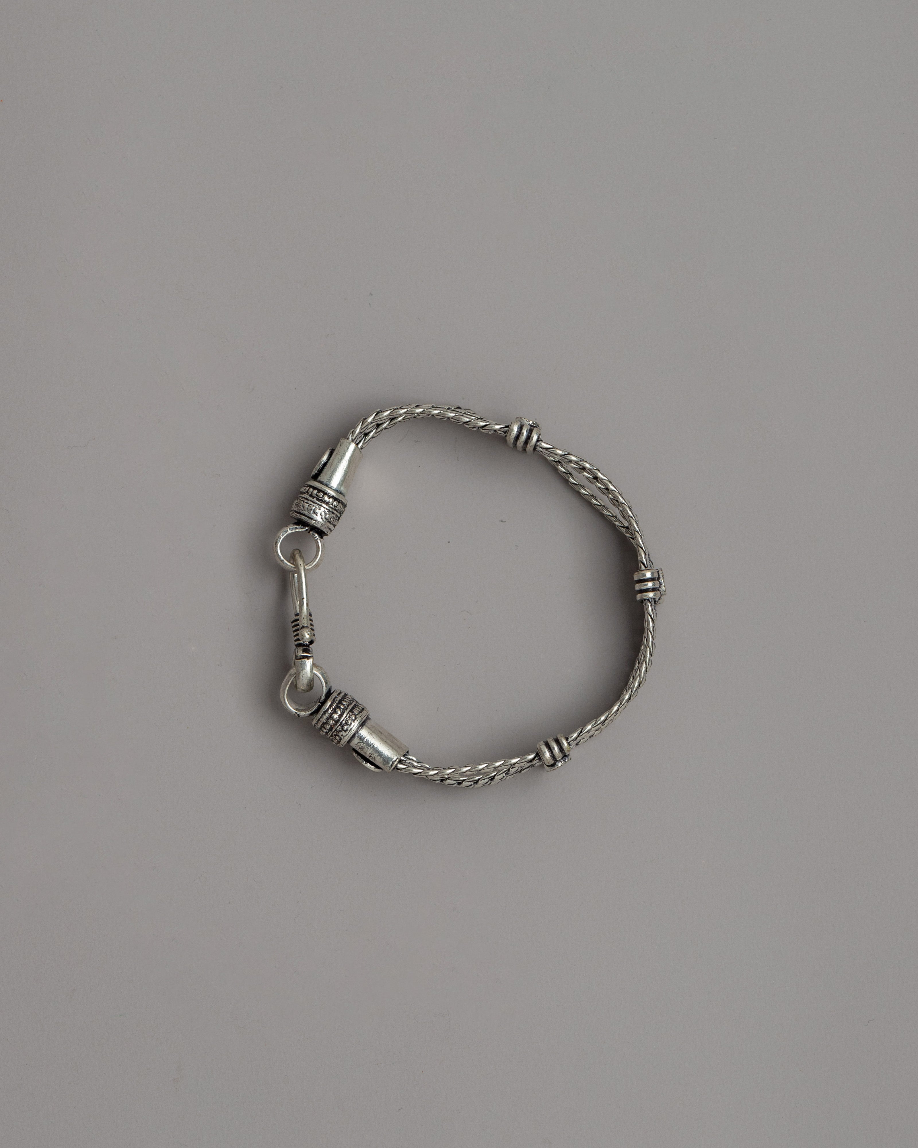 Beautiful White Metal Bracelet | Timeless Symbol of Artistry