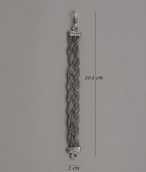 Triple Layer Braided Bracelet | Fusion of Elegance and Strength