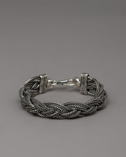 Triple Layer Braided Bracelet | Fusion of Elegance and Strength