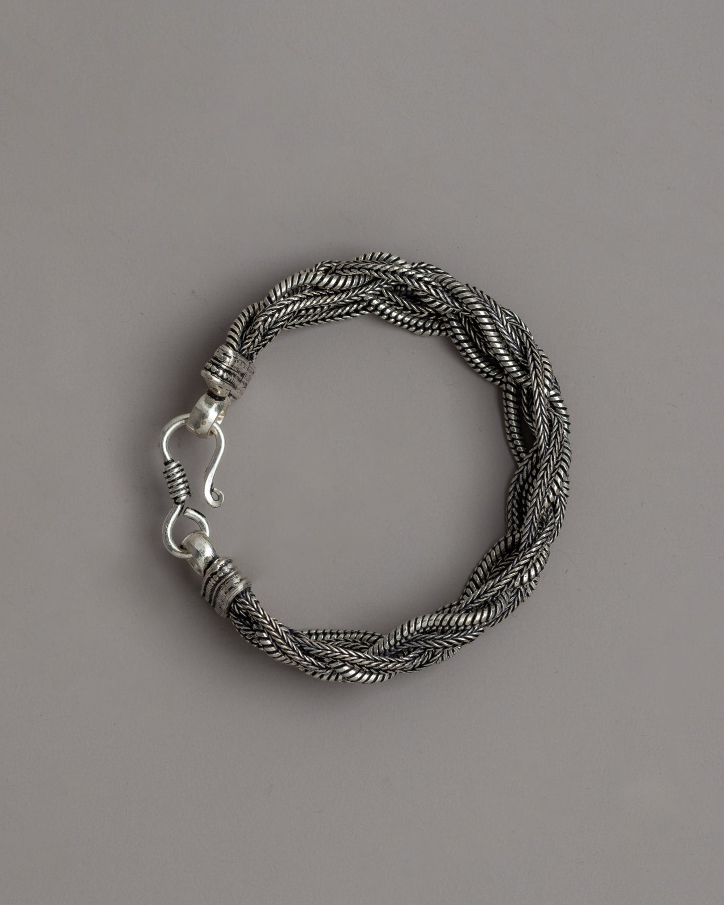 Triple Layer Braided Bracelet | Fusion of Elegance and Strength