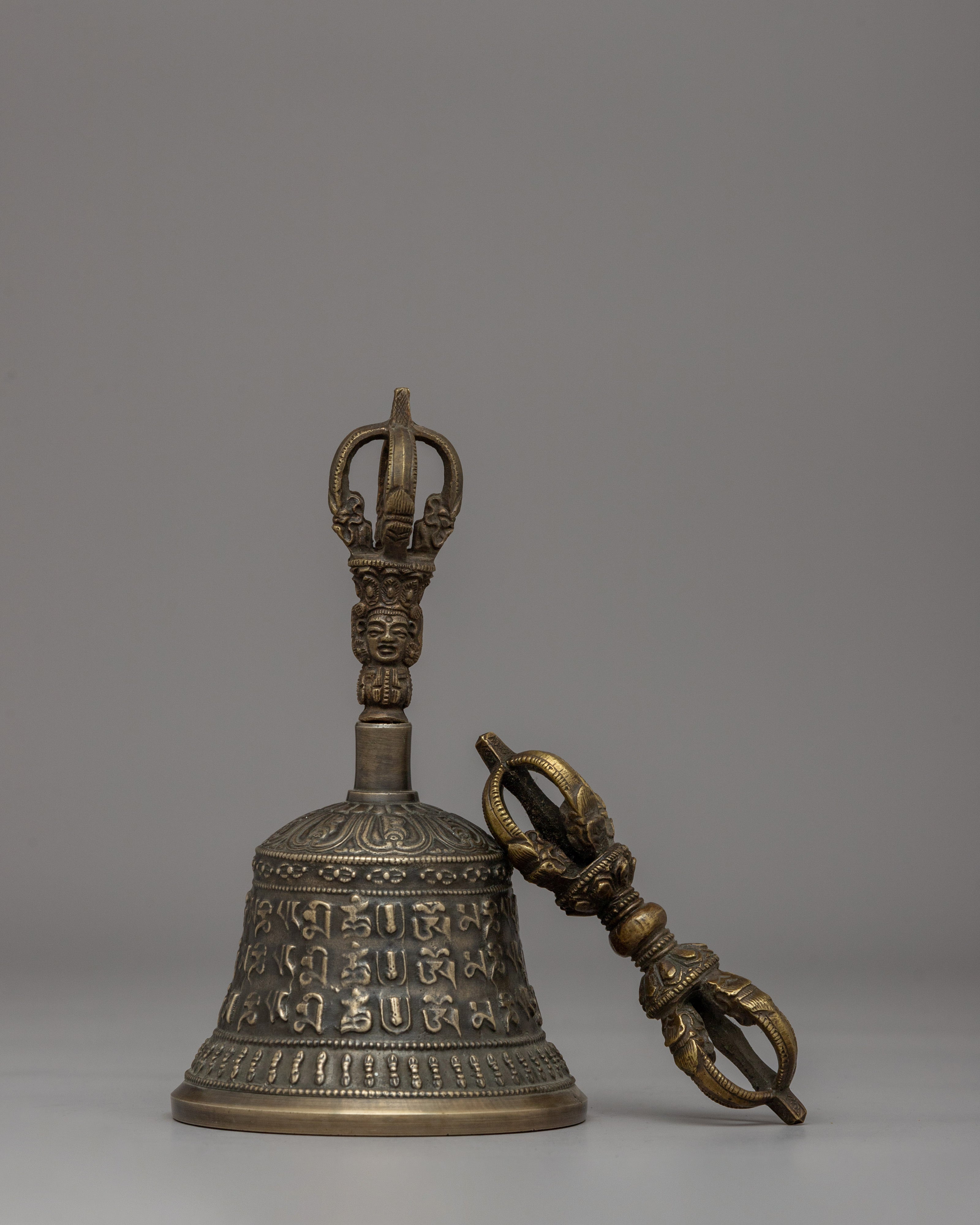 Tibetan Buddhist Dorje and Dilba Set | Spiritual Prayer Tool