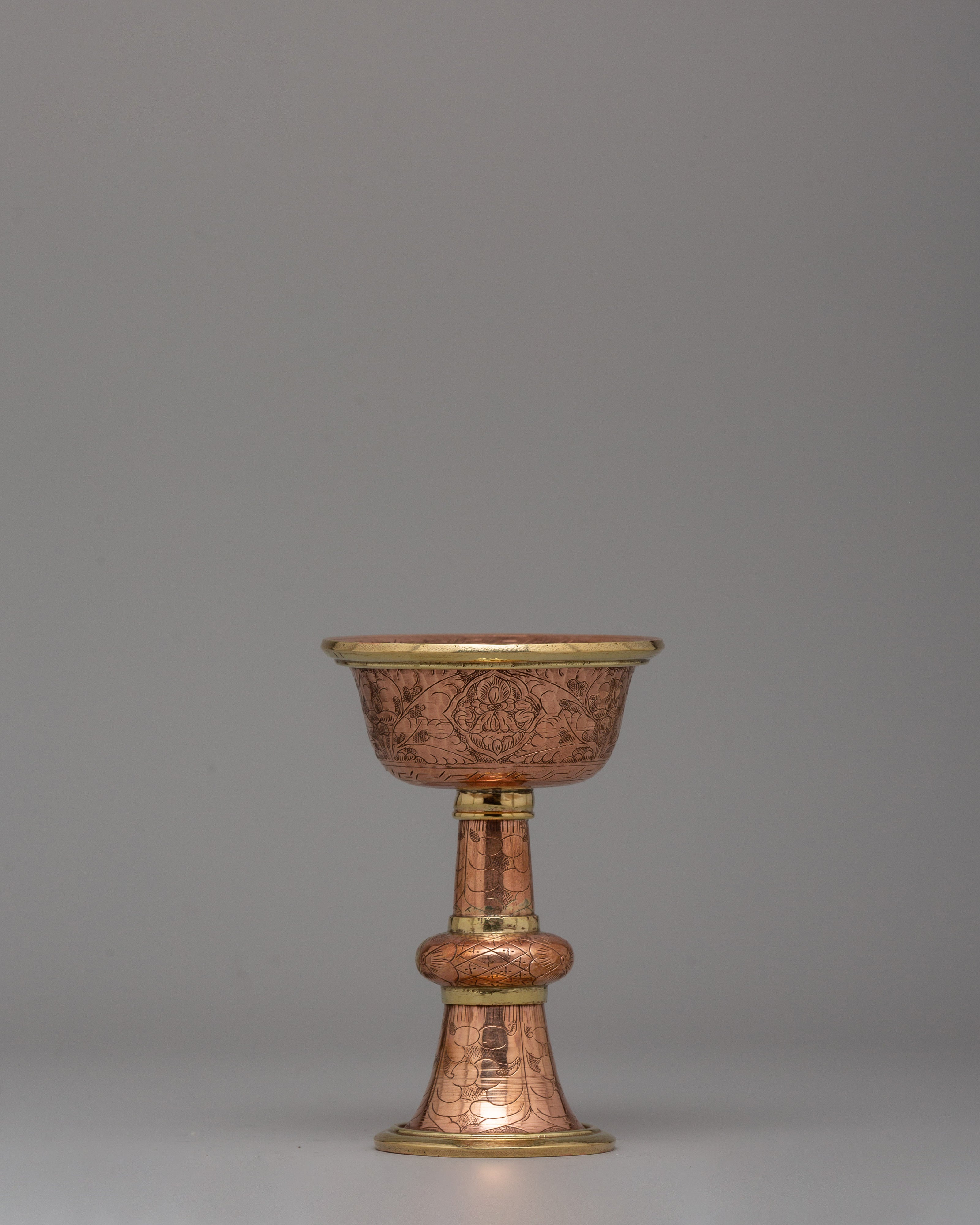 Buddhist Serkyem Set To Enhance Your Home Decor | Tibetan Ritual Offering Bowl