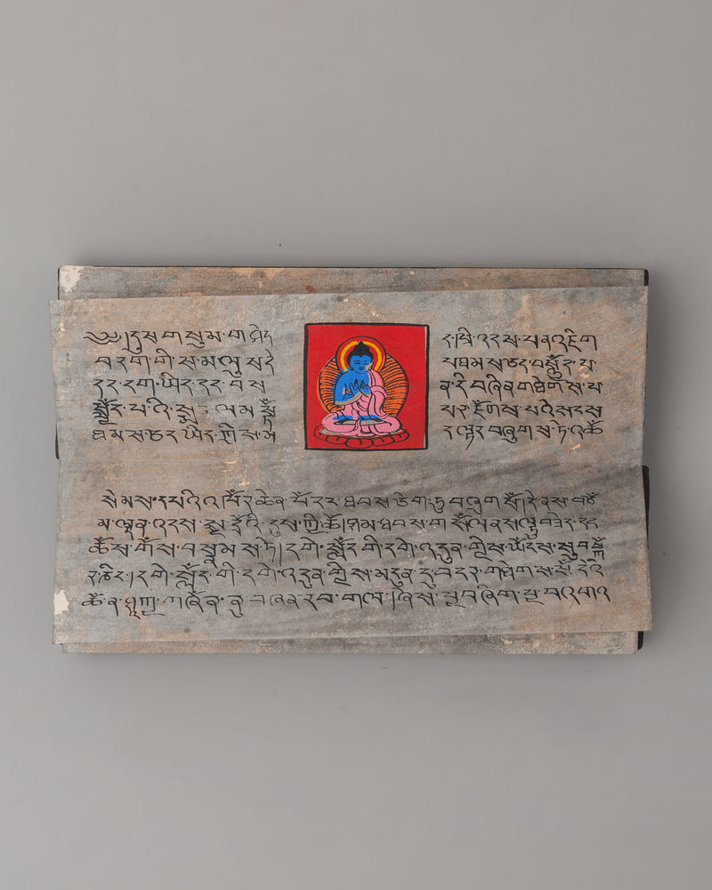 Handcrafted Sacred Text Book | A Symbol of Buddhist Wisdom