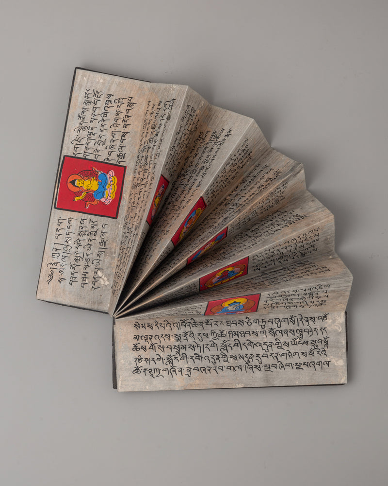 Handcrafted Sacred Text Book | A Symbol of Buddhist Wisdom