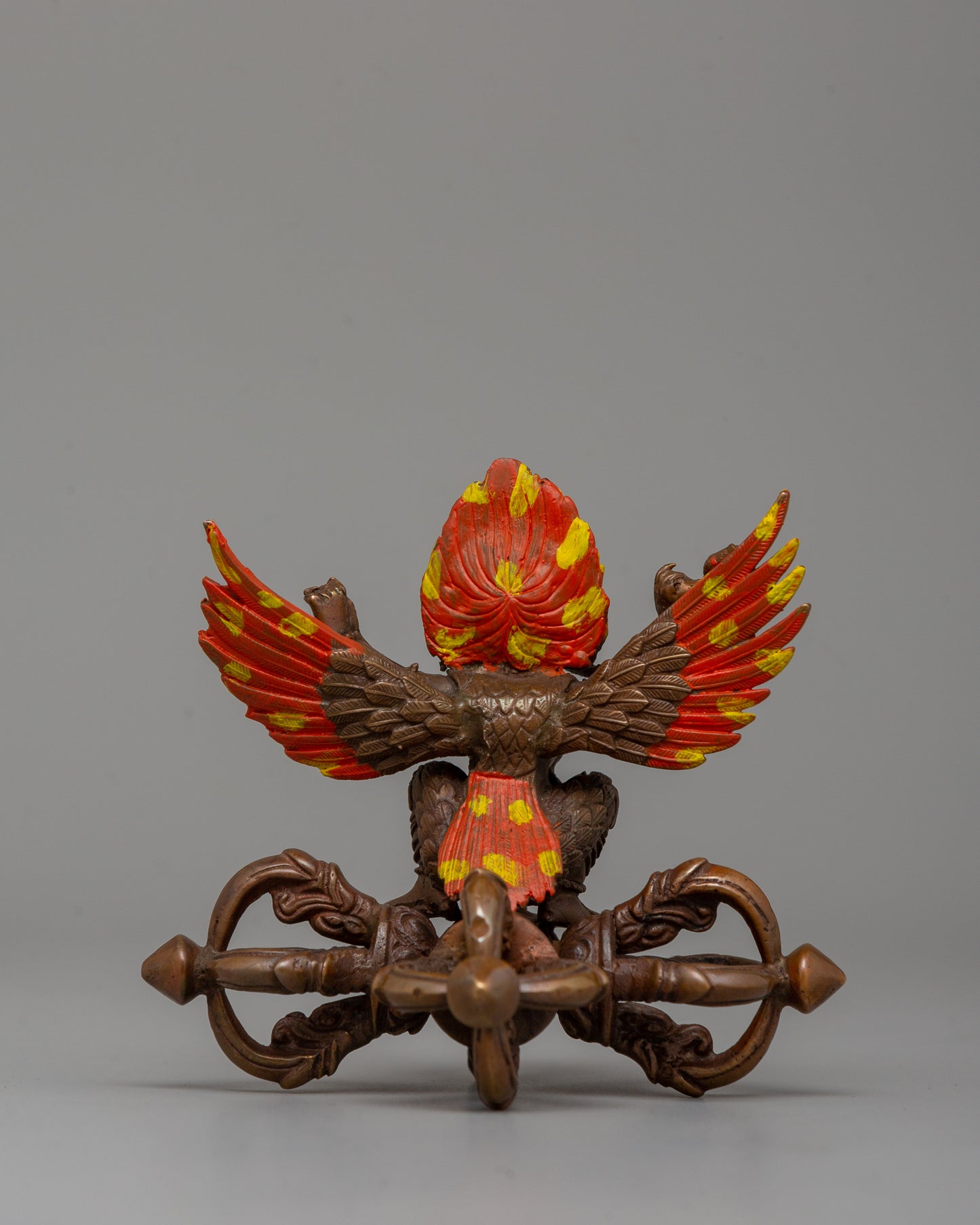 Handcrafted Garuda Oxidized Copper Statue | A Symbol of Power