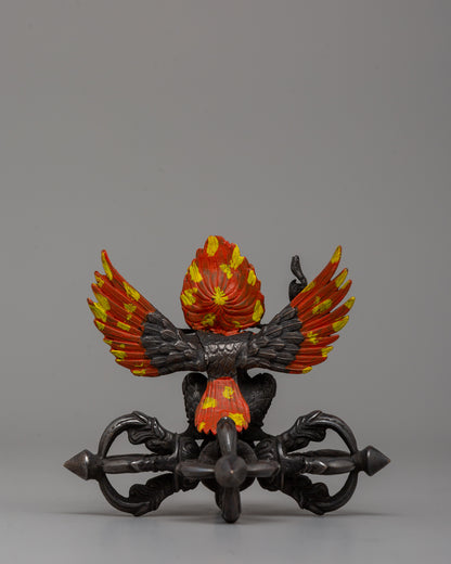 The Mythical Bird-Like Garuda Statue | Protector Deity Artwork