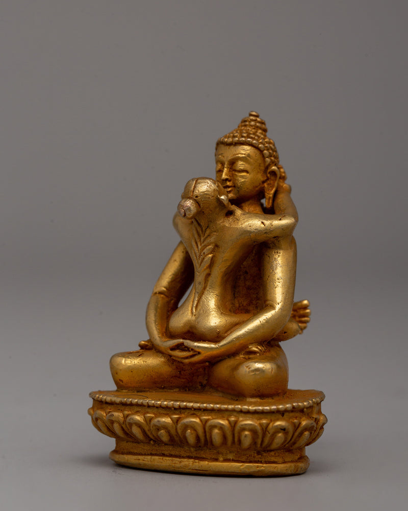 Samantabhadra with Consort Figurine | A Symbol of Unity