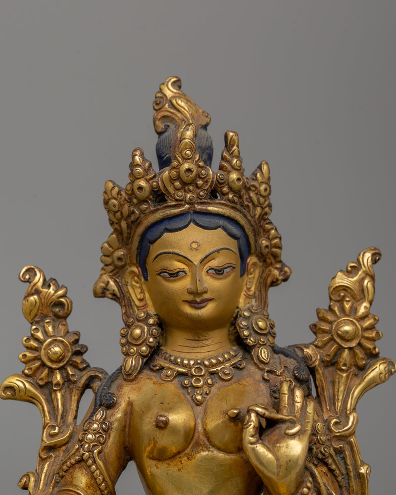 Green Tara Dharma Artwork | The Goddess of Compassion