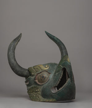 Protector Deity Garuda Mask | Tibetan Buddhism Home Decor