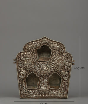 Three Store Room Ghau Box | Sacred Relic for Spiritual Harmony