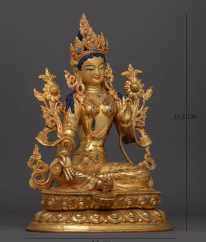 serene-green-tara-statue