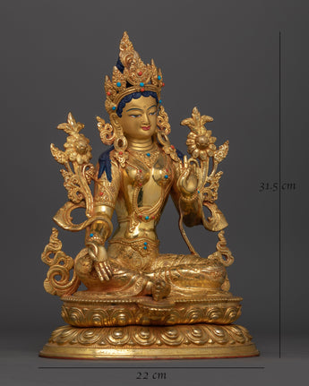 serene-green-tara-statue