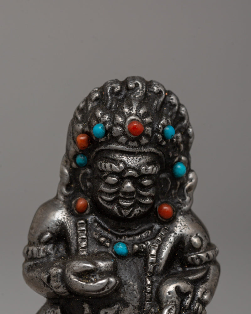 Prosperity Deity Black Dzambhala | Sacred Buddhist Wealth Deity